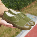 Jiefang Shoes Men And Women Outdoor Rubber Shoes Farmland Shoes Wear-Resistant Training Shoes Labor Insurance Work Shoes