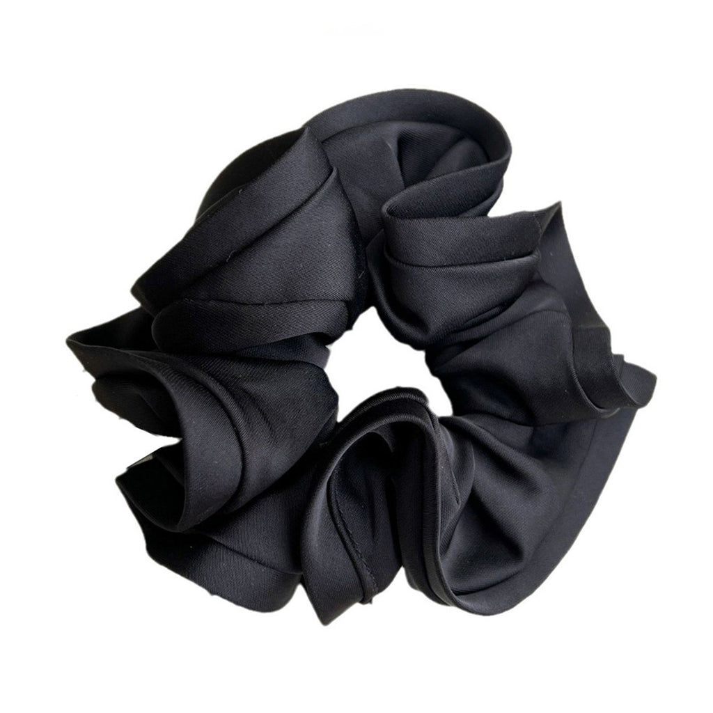 New French Style All-match Large Intestine Hair Ring High Elastic Durable Exquisite Rubber Tendons Do Not Hit with Payon Headline Elegant Hair Accessories