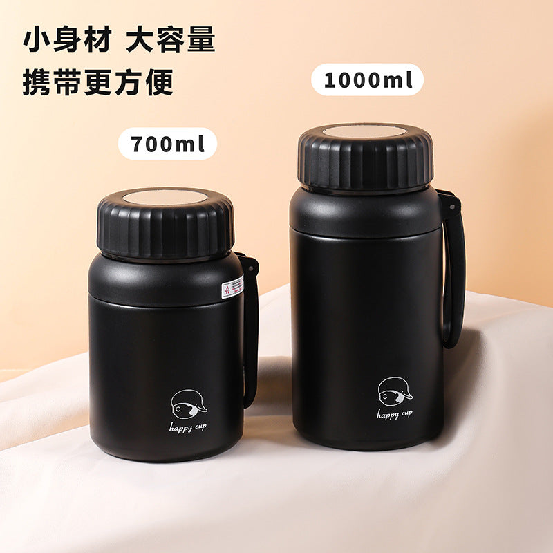 Thermos Sport Acier Inoxydable 316 - Séparation Thé & Eau 700ml/1L