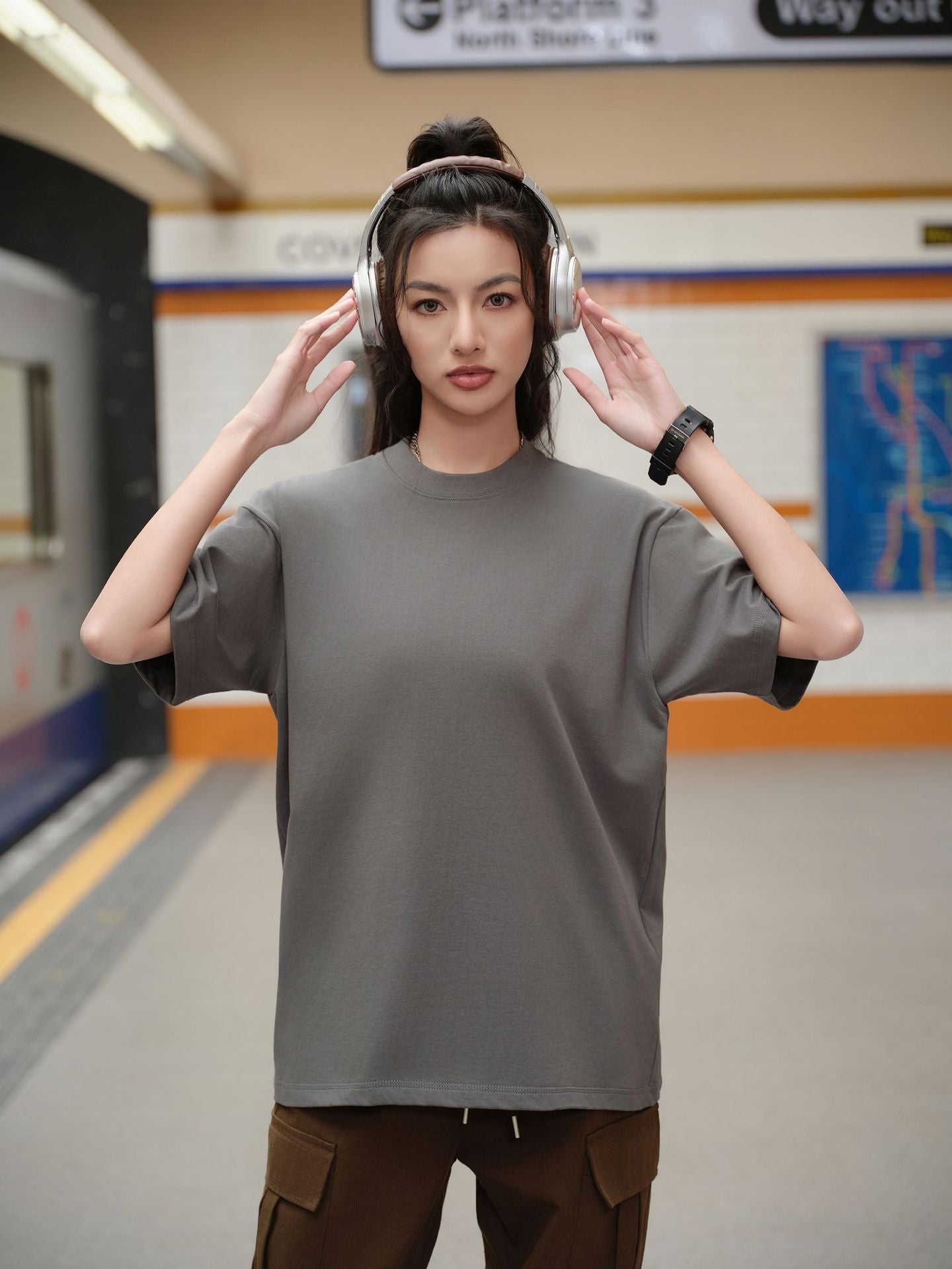 T-Shirt Coton Personnalisable - Logo DIY, Uniforme Classe & Publicitaire