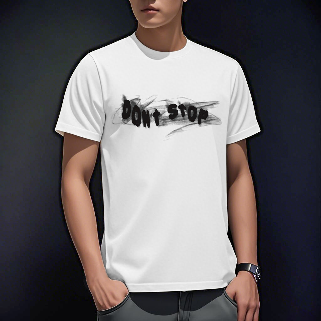 T-Shirt Imprimé Homme Style Coréen - Slim Fit Polyvalent Été 2026