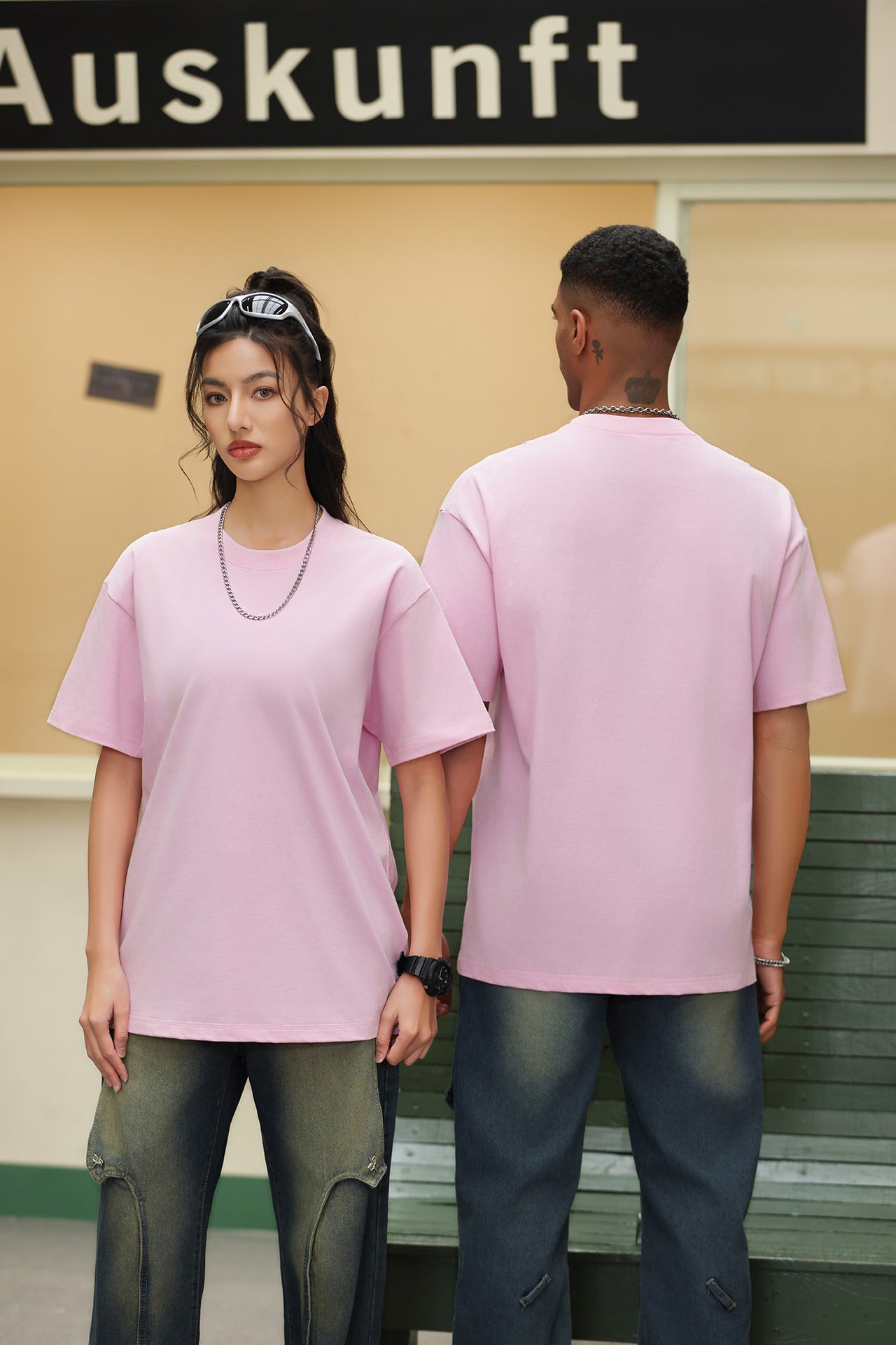 T-Shirt Coton Personnalisable - Logo DIY, Uniforme Classe & Publicitaire