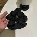 New French Style All-match Large Intestine Hair Ring High Elastic Durable Exquisite Rubber Tendons Do Not Hit with Payon Headline Elegant Hair Accessories