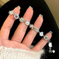Gingerbread Man Bear Vintage Old Style Bracelet Women's Ins Niche Design High-grade Cute Cartoon Bracelet Trendy Jewelry