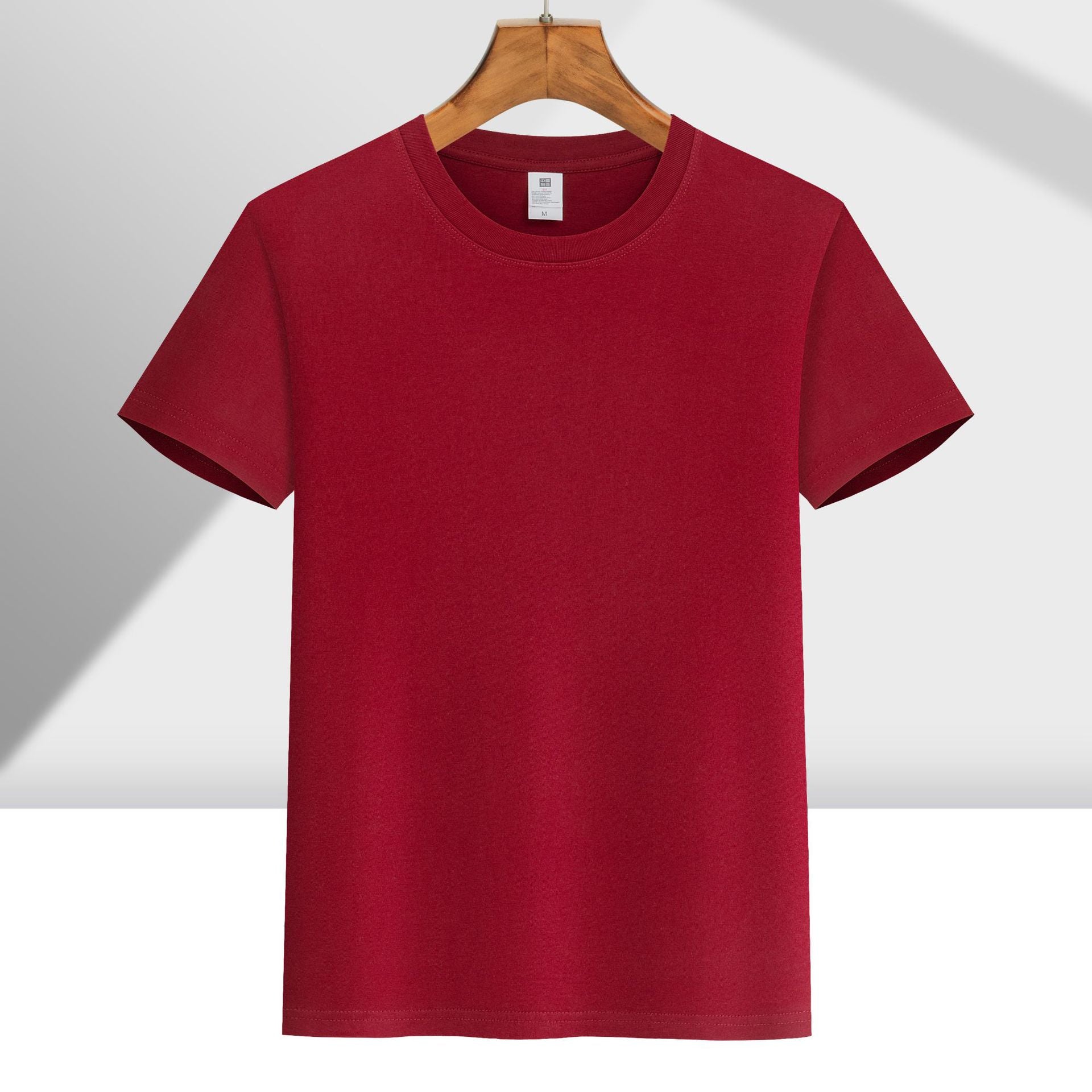T-Shirt Coton Personnalisable - Logo DIY, Uniforme Classe & Publicitaire