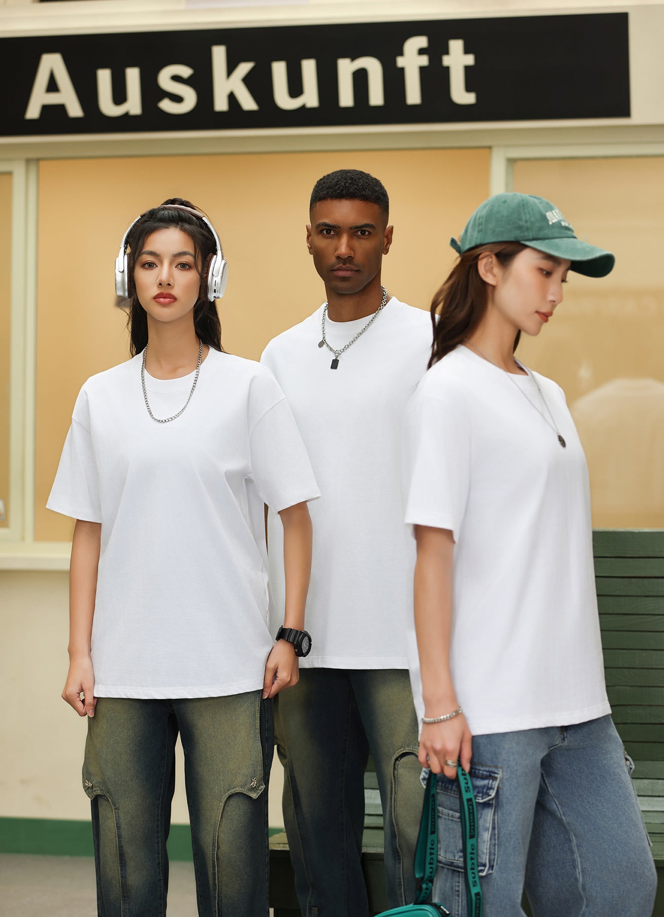 T-Shirt Coton Personnalisable - Logo DIY, Uniforme Classe & Publicitaire