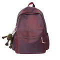 Large Backpack Universal Trendy Cool Backpack Men's Korean Style Simple Campus Computer Schoolbag College Students' Leisure Travel Bag