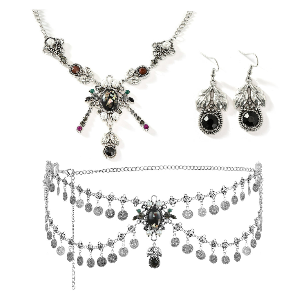 New alloy vintage tassel coins belly dance waist chain ladies gorgeous jewelry daily wear factory direct sales