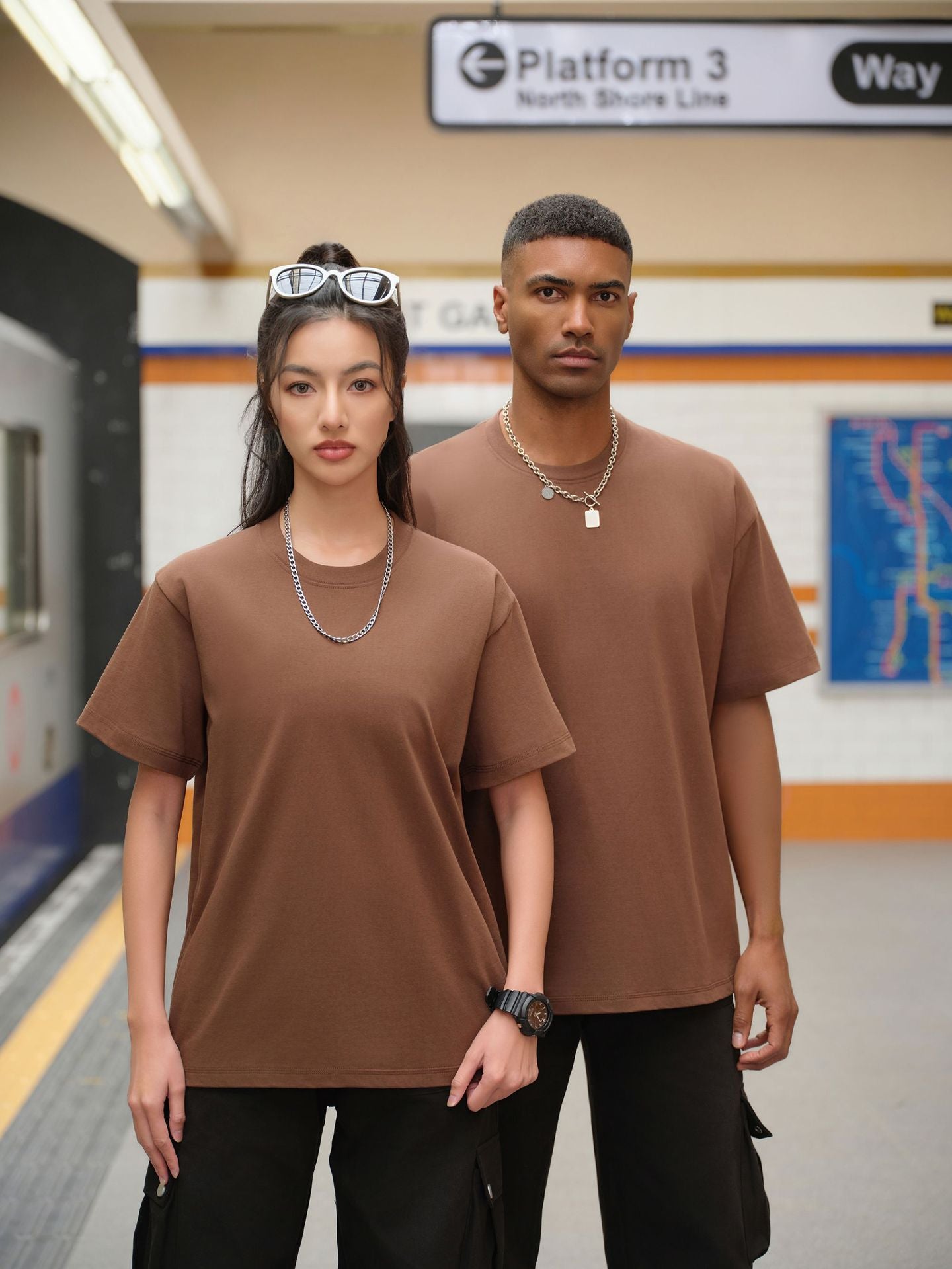 T-Shirt Coton Personnalisable - Logo DIY, Uniforme Classe & Publicitaire