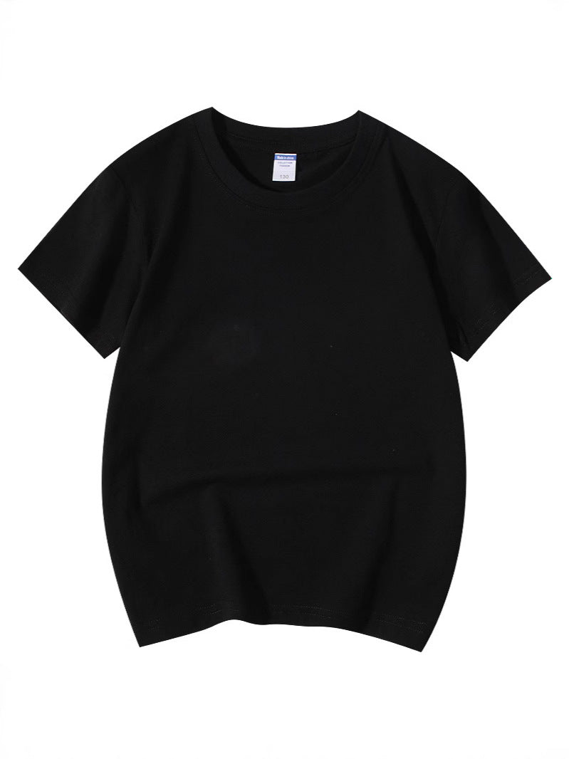 Nezha and Ao Bing Style Pure Cotton T-Shirts, Round Neck Cultural Shirts, Class Uniforms, Kindergarten Group Wear, Casual and Versatile