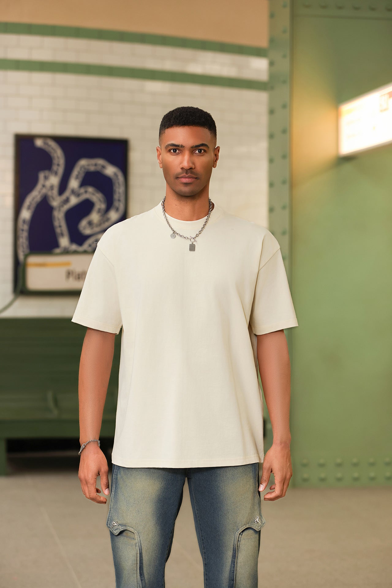 T-Shirt Coton Personnalisable - Logo DIY, Uniforme Classe & Publicitaire