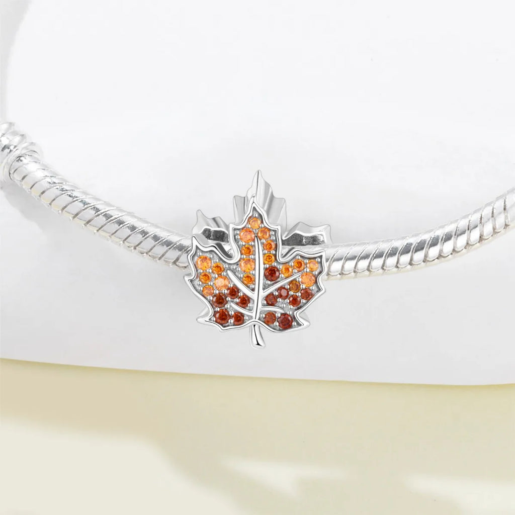 MISEFF S925 Sterling Silver Charm Pink Cherry Blossoms and Lotus Flowers Pendant Original Jewelry Making DIY Mother's Day Gifts