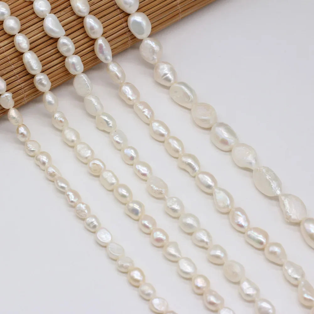 Natural Freshwater Pearl Beads High Quality irregular Punch Loose Beads for Make Jewelry DIY Bracelet Necklace Accessories
