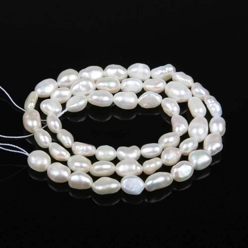 Natural Freshwater Pearl Beads High Quality irregular Punch Loose Beads for Make Jewelry DIY Bracelet Necklace Accessories