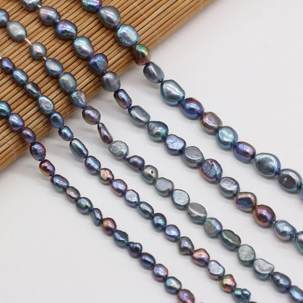 Natural Freshwater Pearl Beads High Quality irregular Punch Loose Beads for Make Jewelry DIY Bracelet Necklace Accessories