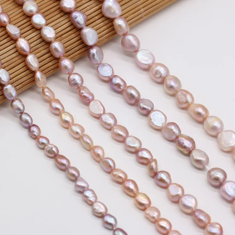 Natural Freshwater Pearl Beads High Quality irregular Punch Loose Beads for Make Jewelry DIY Bracelet Necklace Accessories