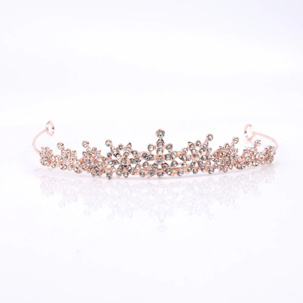 Tiare Mariage Perles & Cristaux - Accessoire Cheveux Nuptial 35cm
