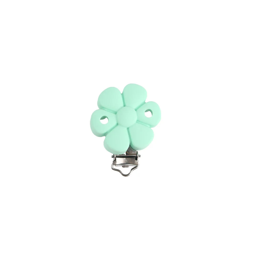 Sunrony 1Pc Animal Cartoon Silicone Pacifier Clip Food Grade DIY Pacifier Chain Accessories For Jewelry Making