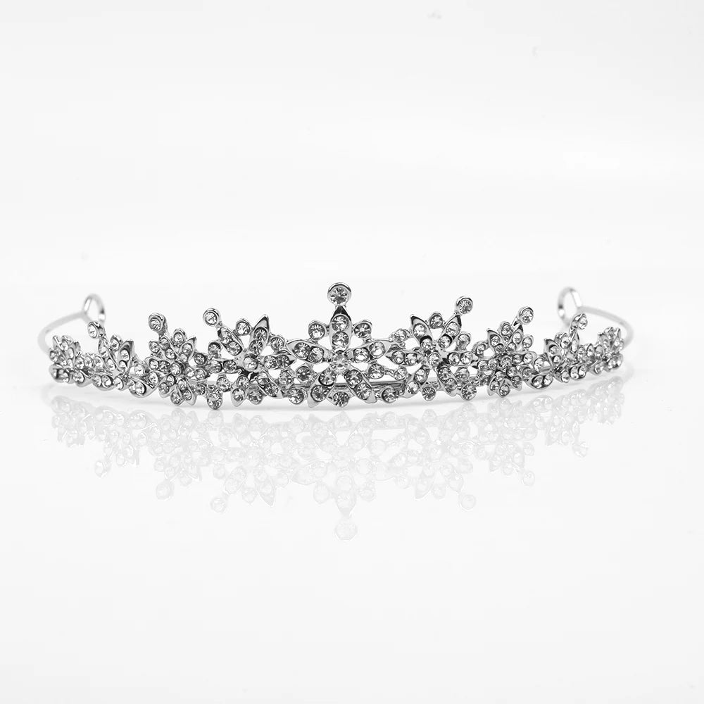 Tiare Mariage Perles & Cristaux - Accessoire Cheveux Nuptial 35cm