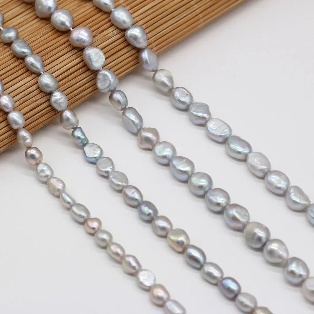 Natural Freshwater Pearl Beads High Quality irregular Punch Loose Beads for Make Jewelry DIY Bracelet Necklace Accessories