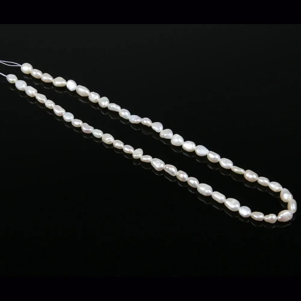 Natural Freshwater Pearl Beads High Quality irregular Punch Loose Beads for Make Jewelry DIY Bracelet Necklace Accessories