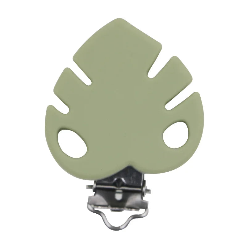 Sunrony 1Pc Animal Cartoon Silicone Pacifier Clip Food Grade DIY Pacifier Chain Accessories For Jewelry Making