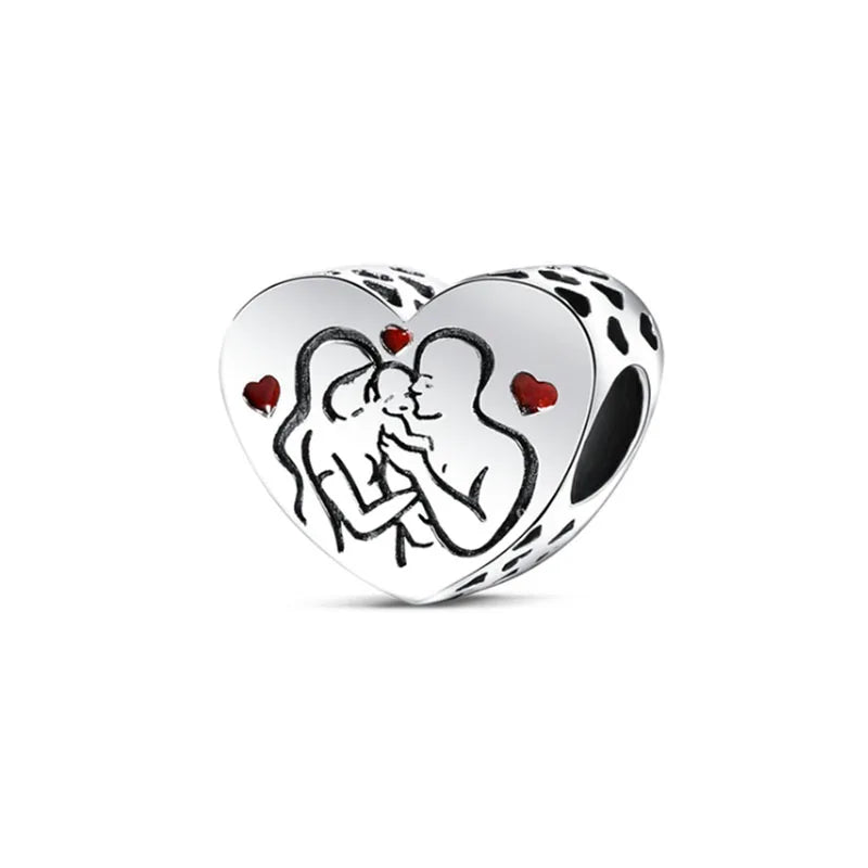 Fashionable 925 Sterling Silver Camera, Honey Pot, Elephant Pendant,Fit European Bracelet DIY Women's Charm Jewelry Safety Chain