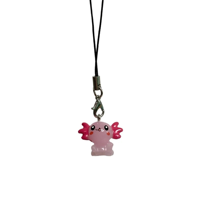 Ocean Animal Keyrings Marine Life Pendant Acrylic Keychain Colorful Phone Lanyard Versatile Bags Accessories