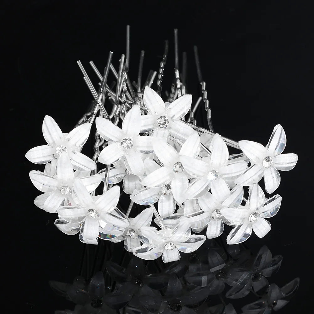 Tiare Mariage Perles & Cristaux - Accessoire Cheveux Nuptial 35cm