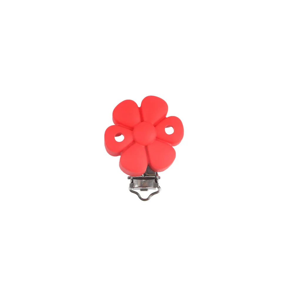 Sunrony 1Pc Animal Cartoon Silicone Pacifier Clip Food Grade DIY Pacifier Chain Accessories For Jewelry Making