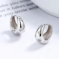 Gold Color Zircon Round Circle Hoops Earrings For Women Fashion Design Minimalist Ear buckle Earrings Party Wedding Jewelry Gift