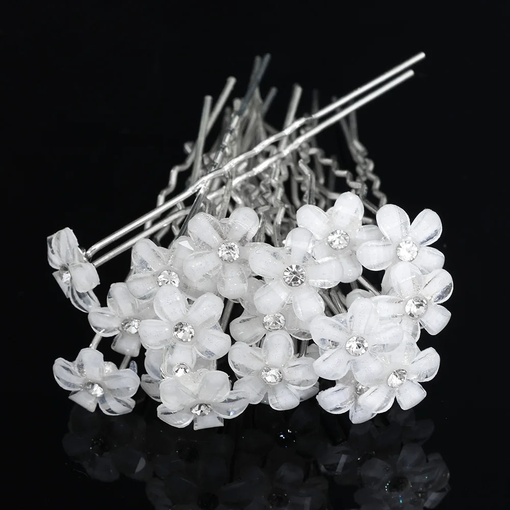 Tiare Mariage Perles & Cristaux - Accessoire Cheveux Nuptial 35cm