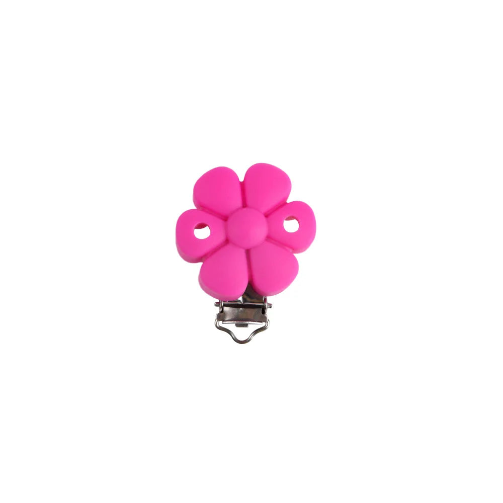 Sunrony 1Pc Animal Cartoon Silicone Pacifier Clip Food Grade DIY Pacifier Chain Accessories For Jewelry Making